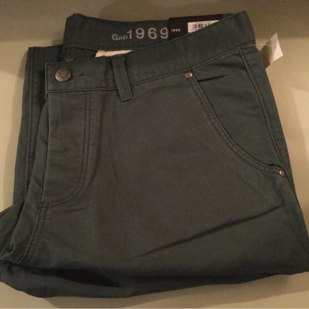 GAP 1969 DENIM WASHED KHAKI SKINNY JEANS